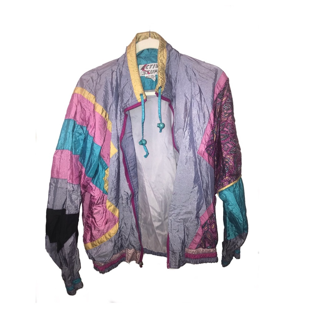SOLD Vintage 80s Windbreaker